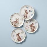 Lenox 893465 Butterfly Meadow Bunny 4-Piece Accent Plate Set