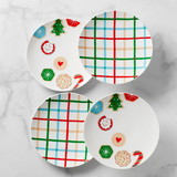Kate Spade 893518 Cookie Time 4-Piece Accent Plate Set