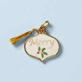 Lenox 893577 Holiday Merry Ornament Charm
