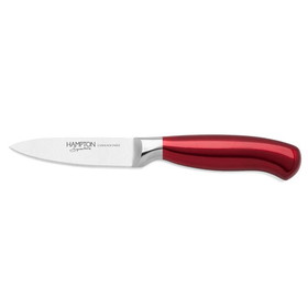 Hampton Forge 893906 Argentum Red 3.5&Quot; Paring Knife/Clear Bla