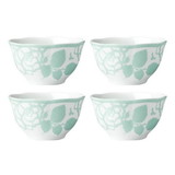 Lenox 894090 Cottage Rice Bowls 4-piece Set Sage