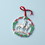 Lenox 894157 2022 Our 1St Christmas Metal Ornament Deer