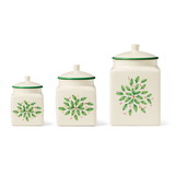Lenox 894177 Holiday Canister, Set Of 3