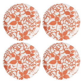 Lenox 894276 Cottage Accent Plate 4-piece Set Saffron
