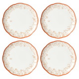 Lenox 894278 Cottage Dinner Plate 4-piece Set Saffron