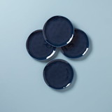 Lenox 894668 Bay Colors Dw Accent Plates S/4, Blue
