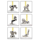 Reed & Barton 910 Let's Celebrate™ 6-piece Circus Animals Candle Set