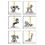 Reed & Barton 910 Let's Celebrate&#153; 6-piece Circus Animals Candle Set