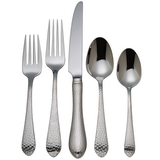 Reed & Barton 9690805 Hammered Antique® 5-piece Flatware Place Setting