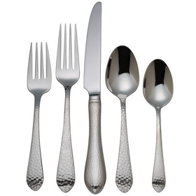 Reed & Barton 9690805 Hammered Antique&#174; 5-piece Flatware Place Setting