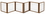 Richell 94171 6 Panel Convertible Elite Pet Gate - Autumn Matte