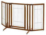 Richell 94193 Premium Plus Freestanding Pet Gate with Door