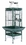 Prevue Hendryx PP-3151SAGE Small Wrought Iron Select Bird Cage - Sage Green