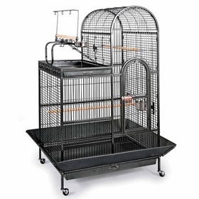 Prevue Hendryx PP-3159 Deluxe Parrot Dometop Cage with Playtop