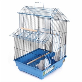 Prevue Hendryx PP-SP41614B House Style Bird Cage - Blue