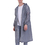 GOGO EVA Reusable Raincoat with Drawstring Hood, Adult Jacket Rain Poncho - White