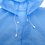 GOGO EVA Reusable Raincoat with Drawstring Hood, Adult Jacket Rain Poncho - White