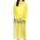TOPTIE Yellow Raincoat for Men, EVA Reusable Raincoat for Adults, Long Rain Poncho Wholesale