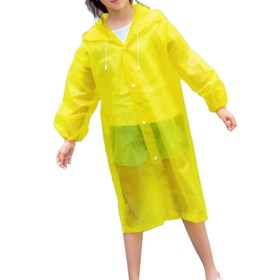 TOPTIE Rain Ponchos for Kids Toddler Rain Jacket, Reusable EVA Kid Raincoat with Hood for Disney
