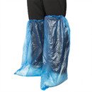 GOGO Disposable PE Long Shoe Covers Boot Covers Thickened Anti-Slip Waterproof Overshoe Rainy Day