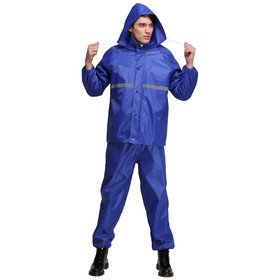TOPTIE Rain Suit Waterproof Raincoat, Rain Jacket &Trousers Breathable Rain Gear for Fishing Hunting