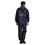 TOPTIE Rain Suit Waterproof Raincoat, Rain Jacket &Trousers Breathable Rain Gear for Fishing -Blue-L