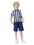 TOPTIE Children's Referee Shirt Costume Kids Ref Uniform for Soccer Football Basketball