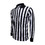 TOPTIE Men's Long Sleeve Striped Referee Shirt Design Online Personalized with Names, Numbers and Personalized Messages