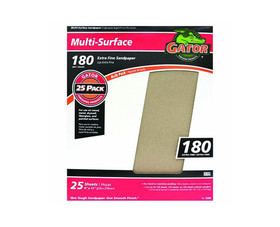 Ali Industries 4206 9"x11" Extra Fine Sandpaper - 180 Grit