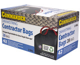 Aluf Plastics COMMANDER 42-28 42 Gal. Commander Drawstring Contractor Bags - 28 Pack