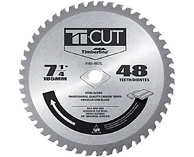 Amana Tool 185-48STL 7 1/4" Ti-Cut Steel Saw Blade - 48 Teeth
