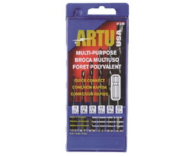 ARTU USA 01540 Six Piece Quick Connect Drill Bit Set