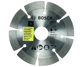 Bosch DB441S 4" Segmented Rim Diamond Blade