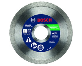 Bosch DB443S 4" Continuous Rim Diamond Blade