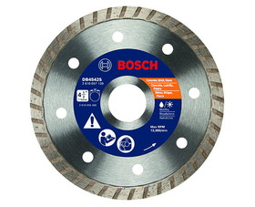 Bosch DB4542S 4.5" Turbo Rim Diamond Blade