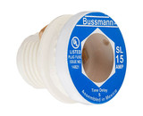 Bussmann BP/SL-15 15 AMP Rejection Base Plug Fuse - 3/Card
