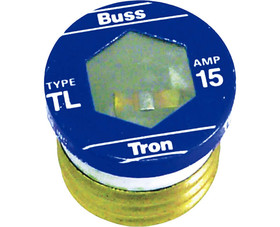 Bussmann TL-15PK4 15 AMP Edison Base Plug Fuse - 4/Box
