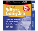 Buffalo Industries 14006 Multi-Purpose Cleaning Cloths 50 Sheet Roll