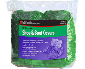 Buffalo Industries 68403 Waterproof Shoe Covers