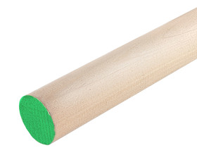 Cindoco UPCR71636 7/16" Green Hardwood Dowel