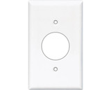 Cooper Wiring Devices 2131W-BOX Single Gang Receptacle Wall Plate - White Bulk