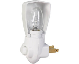 Cooper Wiring Devices BP850W 4 Watt Plug-In Night-Light - White Bulk