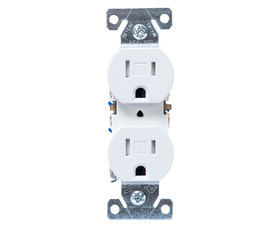 Cooper Wiring Devices TR270W-BOX 15 AMP Tamper-Resistant Duplex Receptacle - White Boxed