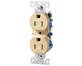 Cooper Wiring Devices TR6250V-BOX Single Recp Tr Deco 2P 3W - Ivory