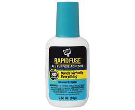 DAP Products 70798 00173 DAP RAPIDFUSE All Purpose Adhesive Brush Applicator (16g) Clear