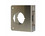 Don-Jo 81-S-CW 4-1/4" x 4-1/2" Wrap Around Plate For 1-3/4" Door - US32D
