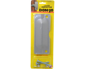 Don-Jo LP-207-SL 2-3/4" X 7" Silver Coated Latch Protector For Out-Swinging Door