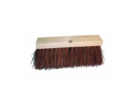 DQB Industries 08502 16" Street Broom - 6 1/4" Red Palmyra Head Only
