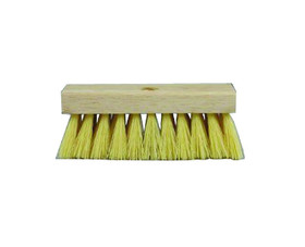 DQB Industries 11958 7" White Tampico Roof Brush With 2" Poly Trim - Uses Threaded Handle