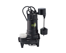 Eco-Flo Products ECD75V 3/4 HP Cast Iron Sump Pump W/ Vertical Switch